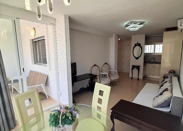 Apartment Glamour Alhambra Rincon De Loix Benidorm-Sea View-Free Parking, Wi-Fi, Pool, New Air Conditioning